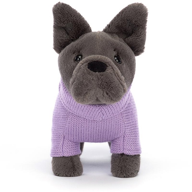 Purple Sweater French Bulldog