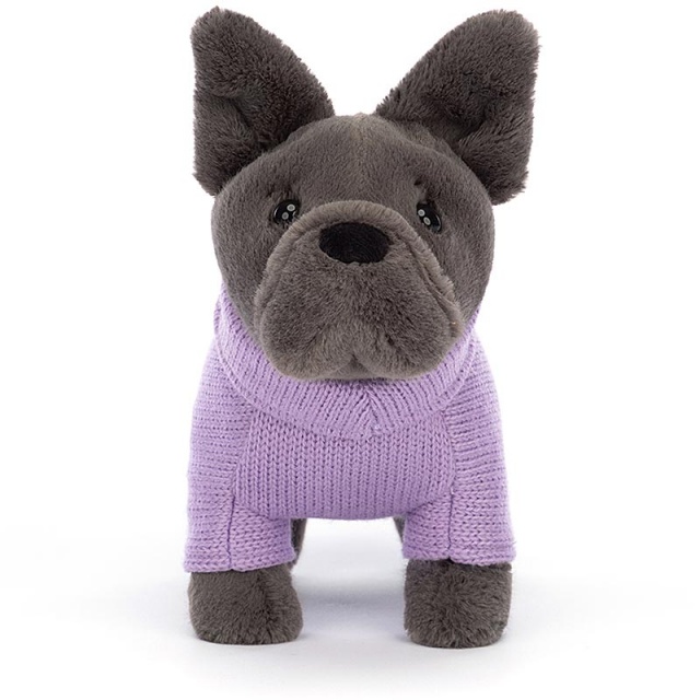 Purple Sweater French Bulldog