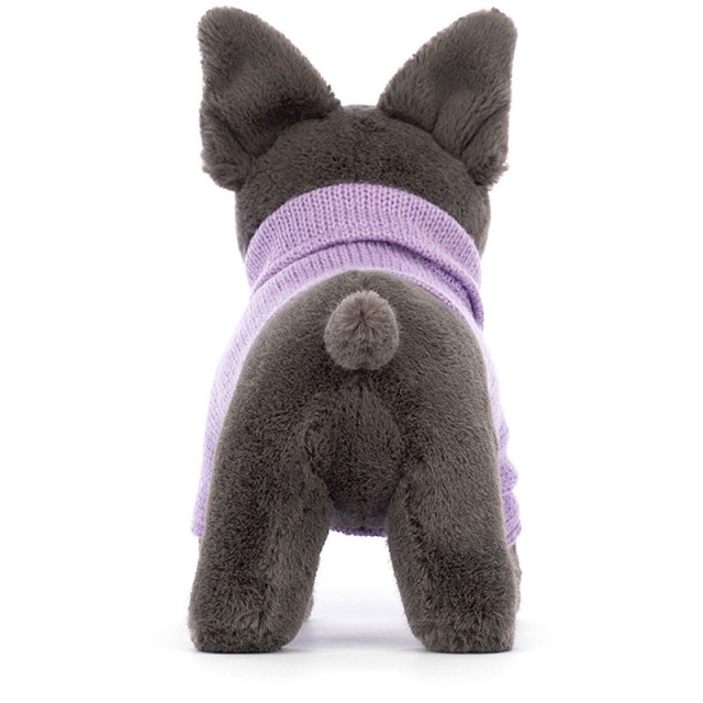 Purple Sweater French Bulldog