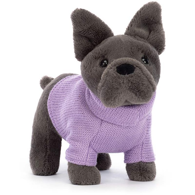 Purple Sweater French Bulldog