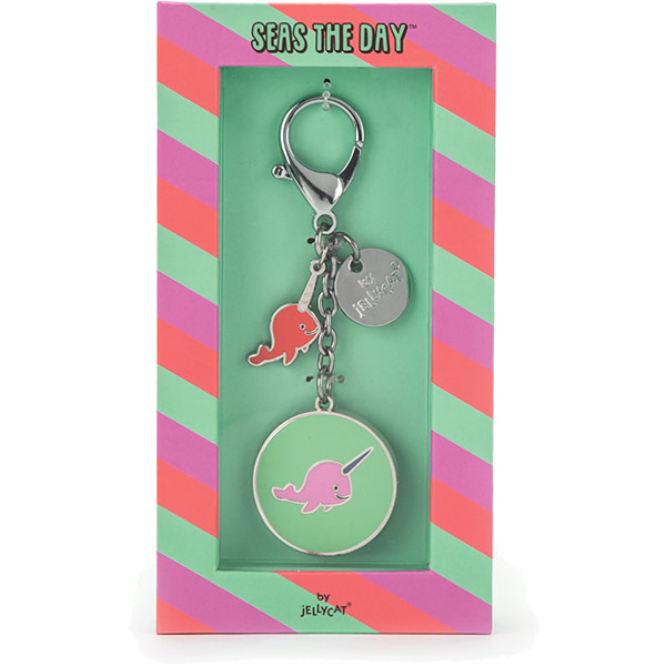 Seas the Day Enamel Keyring