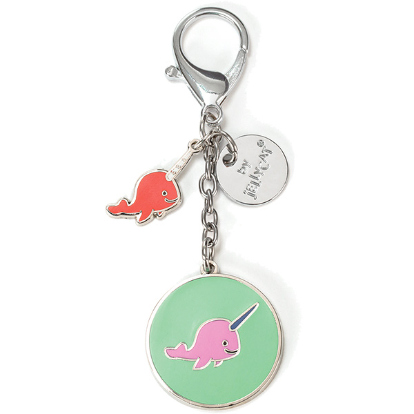 Seas the Day Enamel Keyring