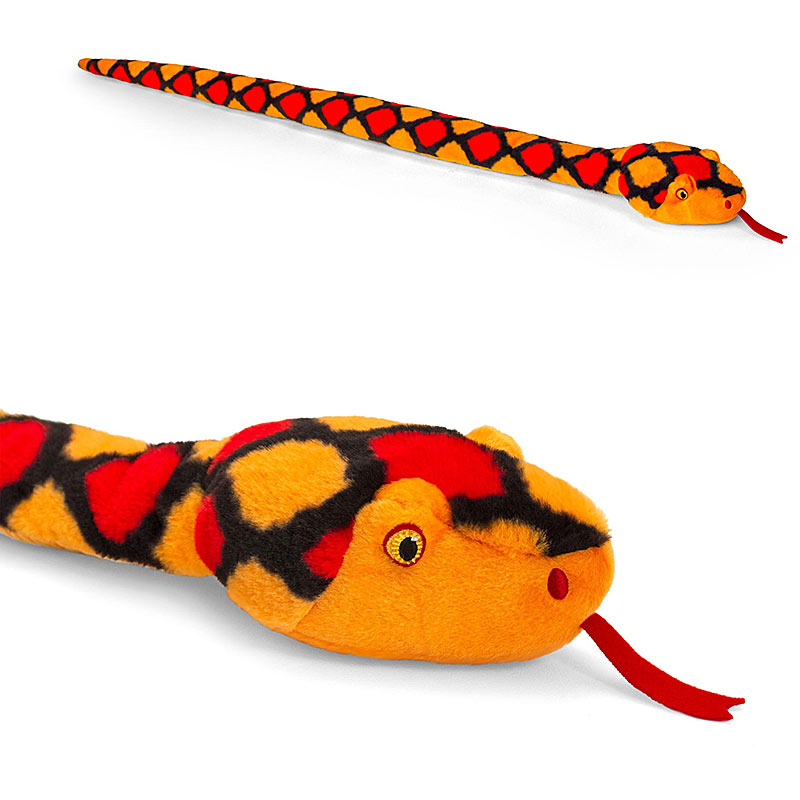 Keel Toys Keeleco Orange Snake