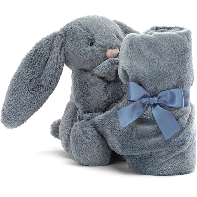 Bashful Dusky Blue Bunny Soother