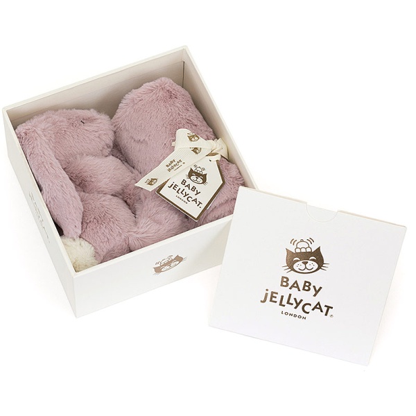Bashful Luxe Rosa Bunny Soother