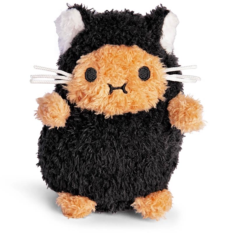 KENJI Yabu Black Rollo Cat | plushpaws.co.uk