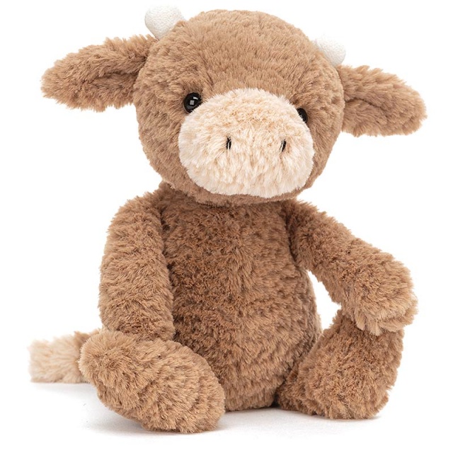 Jellycat Truffles Highland Cow Plushpaws.co.uk