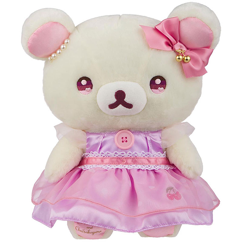 San-X Korilakkuma Cherry Dress Up | plushpaws.co.uk