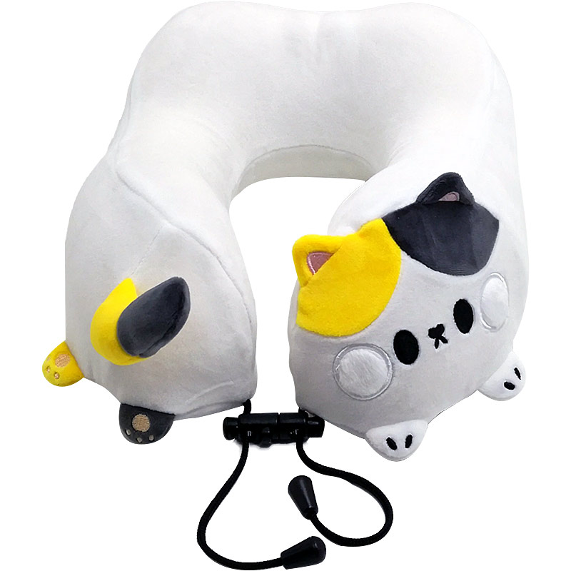 KENJI Yabu Tiny-K Lucky Cat Travel Pillow