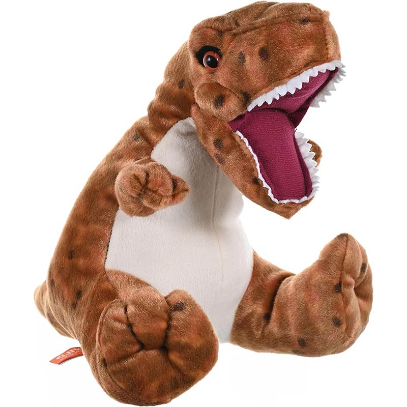 Wild Republic Beweglicher T-Rex Plüsch – 53 Cm, Biegbar, Lizenziertes Natural History Museum London – Realistisches Kuscheltier Für Dino-Fans