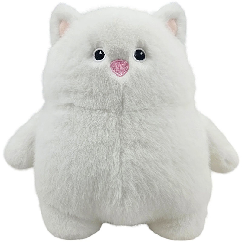 もふもふ KENJI Yabu Fluffy White Kitty | Plushpaws