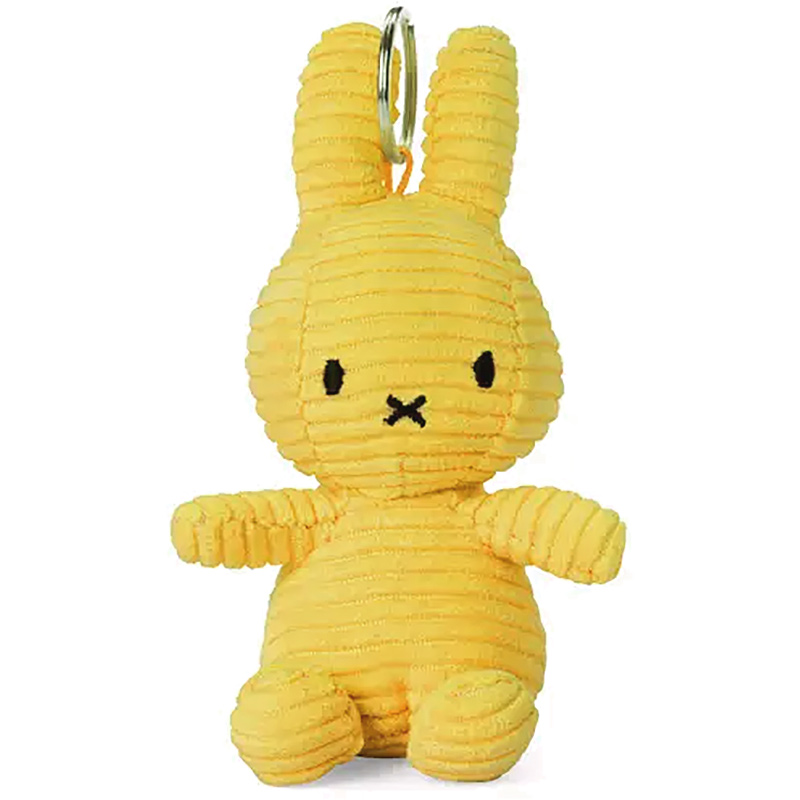 Miffy Corduroy Yellow Keyring