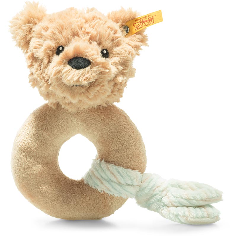 Jimmy Teddy Bear Grabber Rattle