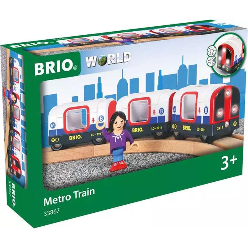 BRIO Metro Train | Plushpaws