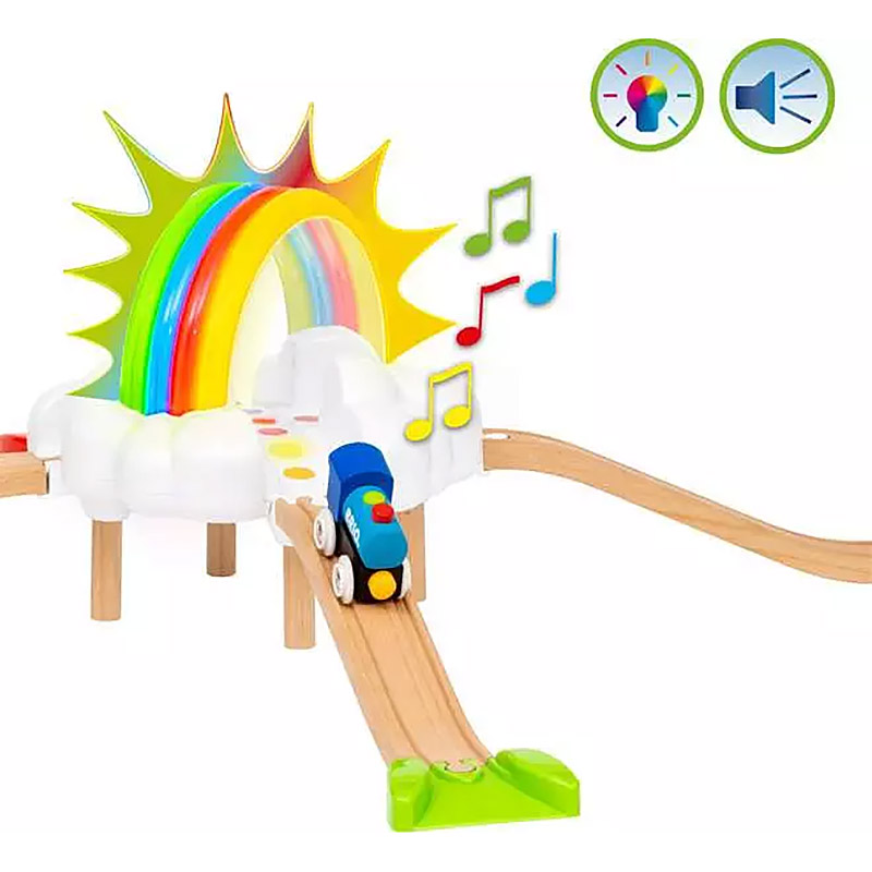 brio light up rainbow
