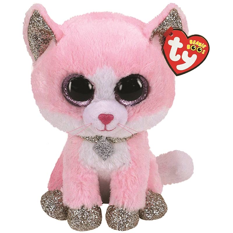 Beanie Boos Fiona Pink Cat