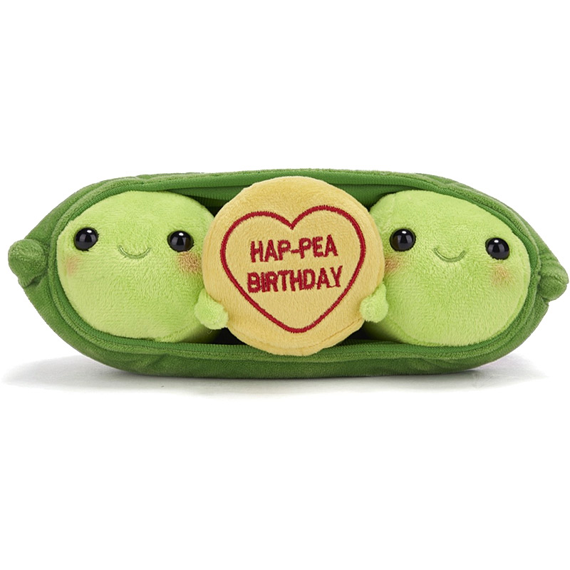 Love Hearts Hap-Pea Birthday