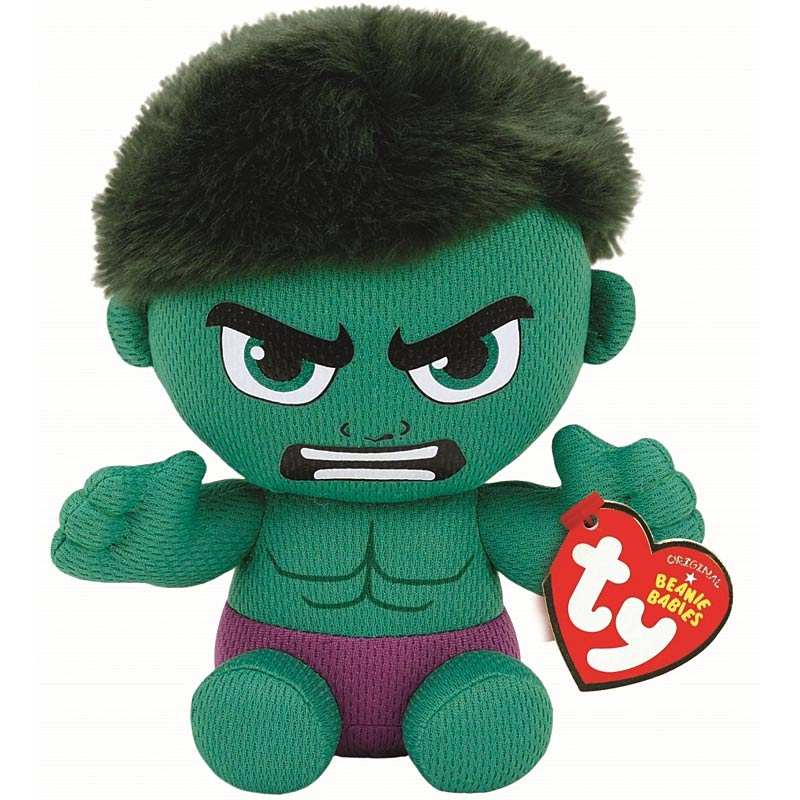 ty Beanie Babies Marvel Hulk Bruce Banner Plushpaws