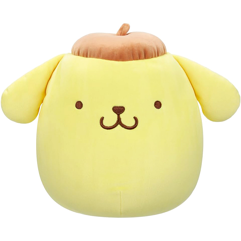 Jazwares Squishmallows figura di peluche Sanrio Core My Melody fiocco giallo e tuta rosa 25 cm