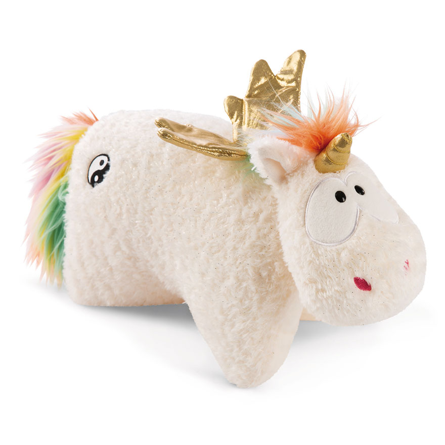 Theodor & Friends Rainbow Yang Unicorn Cushion