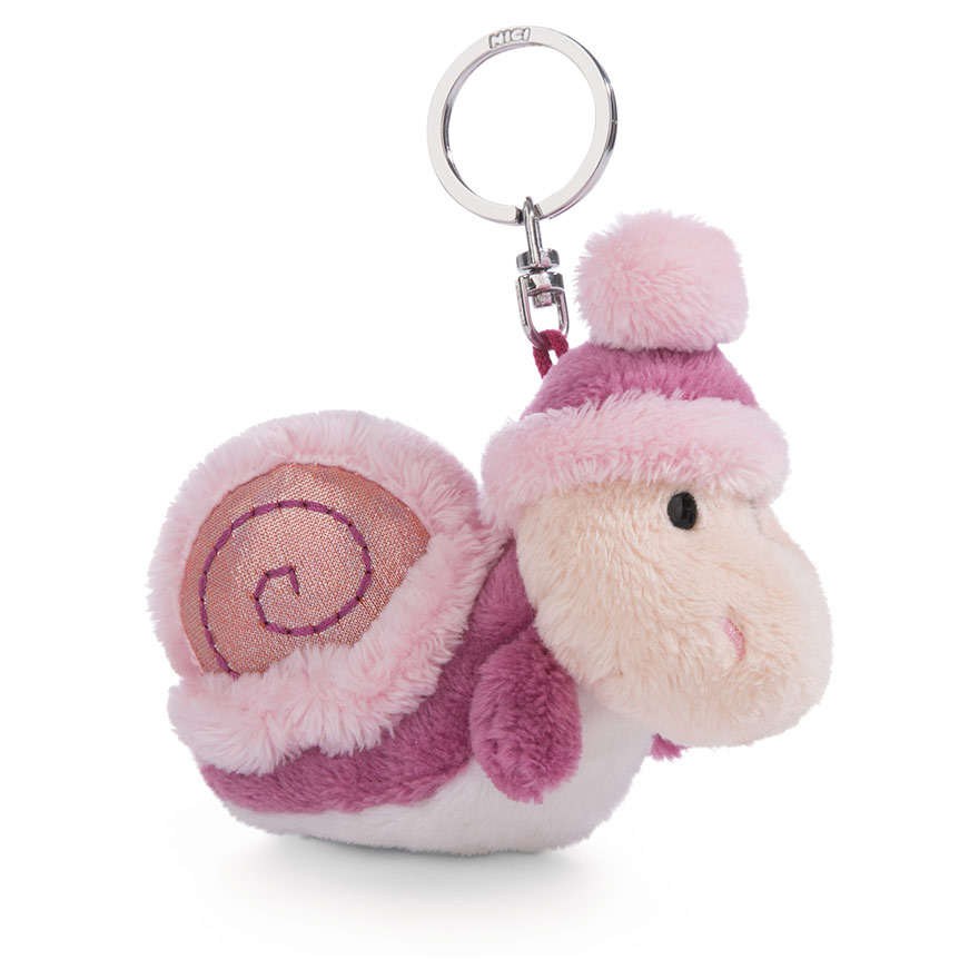 Cosy Winter Soa Snail Keyring