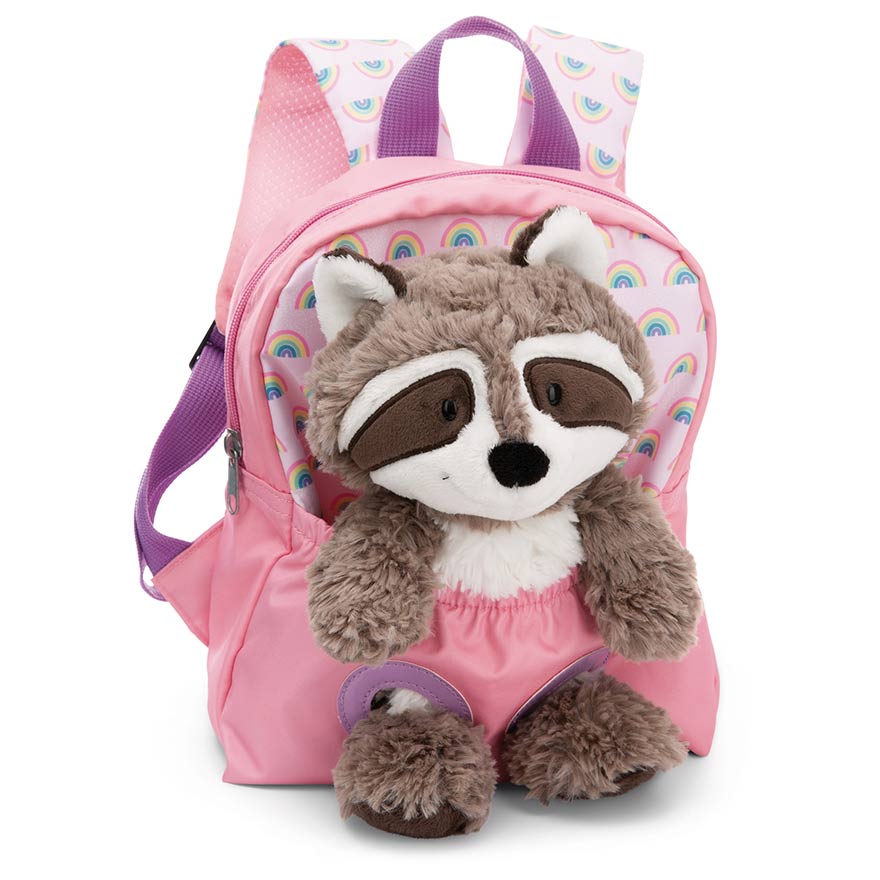 NICI Travel Friends Raccoon Backpack