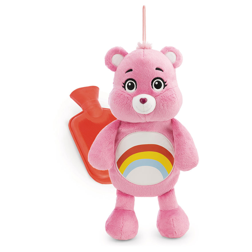 NICI Care Bears Cheer Bear Hot Water Bottle | Plushpaws