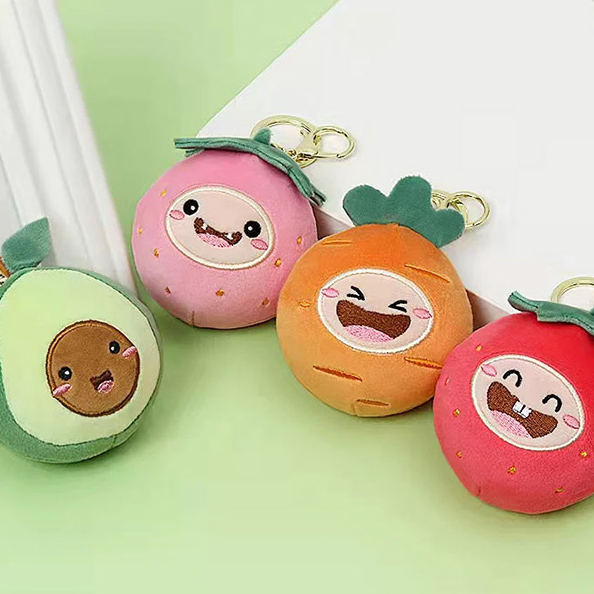 KENJI Mima Baby Fruit Keyring | plushpaws.co.uk