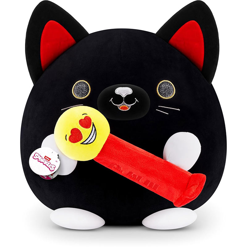 Snackles Luna Black Cat with PEZ