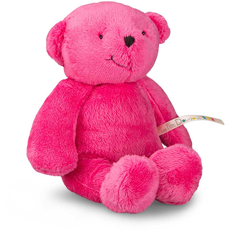 Moulin Roty Les P'tits Doudous Pink Teddy Bear