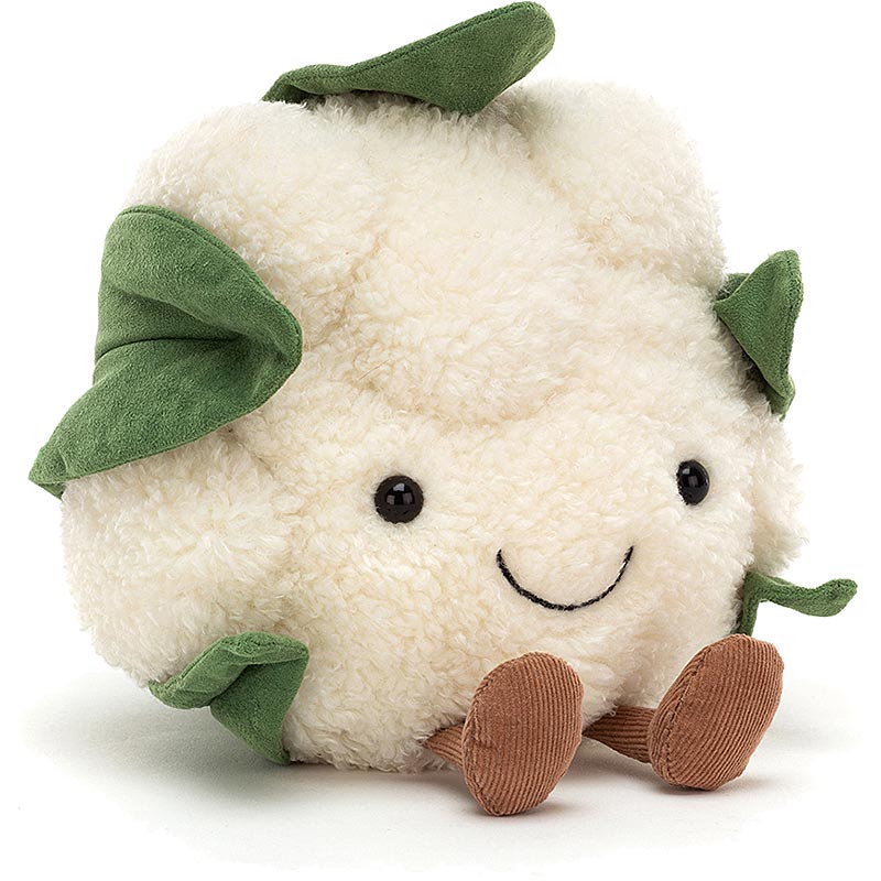 Jellycat Amuseables Cauliflower plushpaws.co.uk