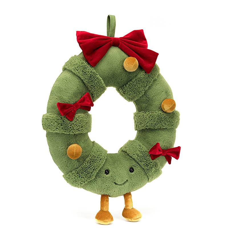  Amuseable デコレーション クリスマスリース Jellycat Amuseables Decorated Christmas Wreath | Plushpaws