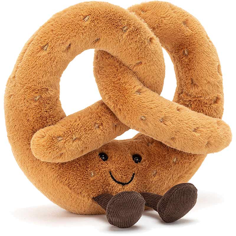 Jellycat Amuseables Pretzel plushpaws.co.uk