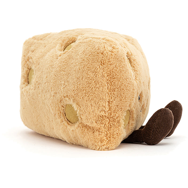 Jellycat Amuseables Swiss Cheese plushpaws.co.uk
