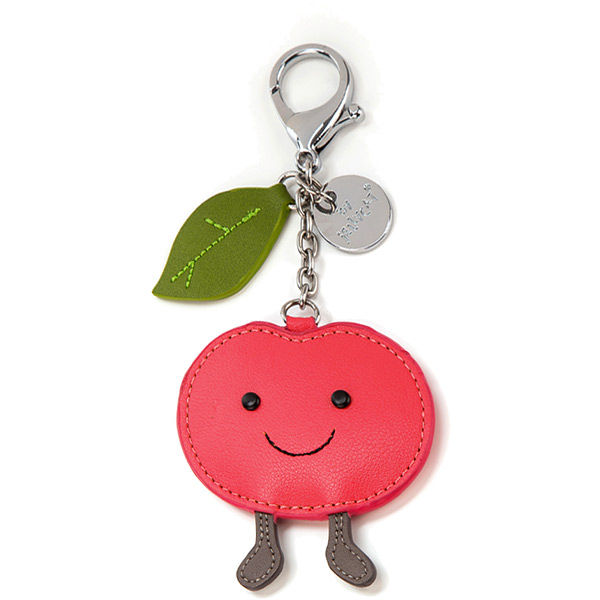Jellycat Amuseables Cherry Keyring Plushpaws.co.uk