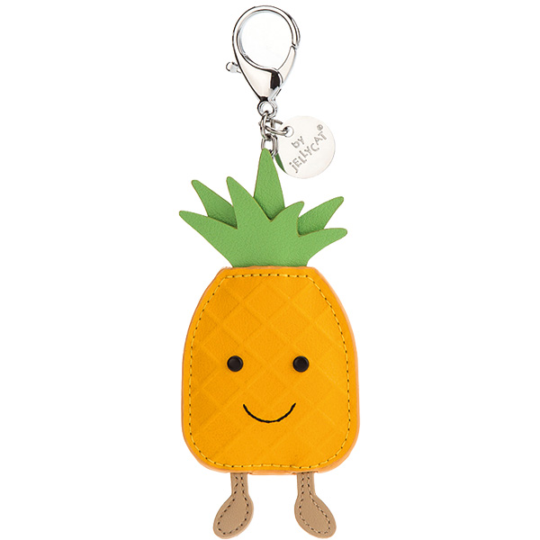 Jellycat Amuseables Pineapple Keyring Plushpaws.co.uk
