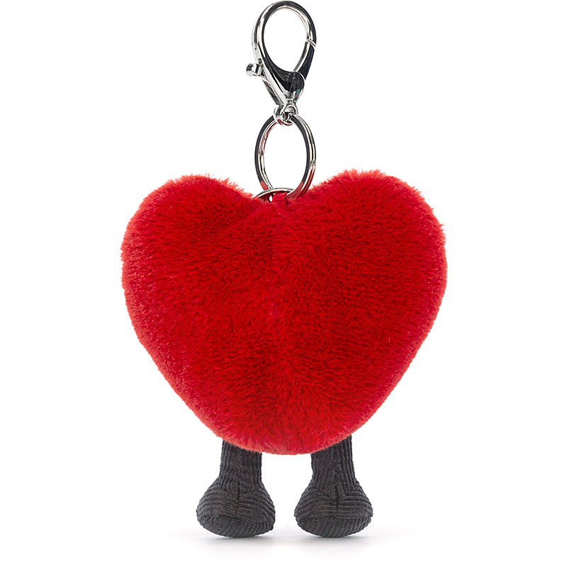 Jellycat Amuseables Heart Bag Charm | plushpaws.co.uk