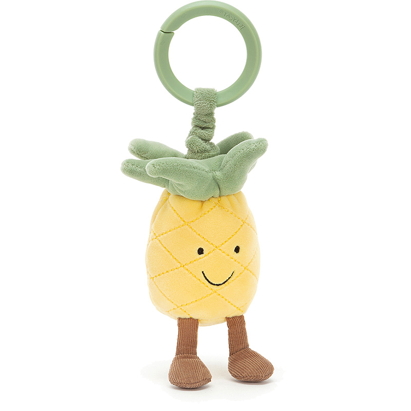 Amuseables Pineapple Jitter & Rattle