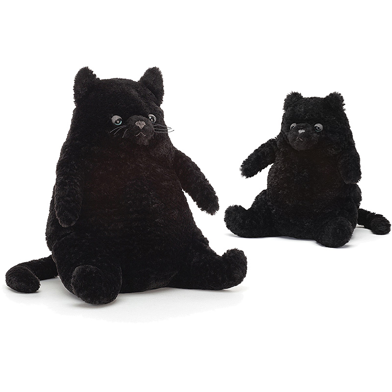 Jellycat Amore Black Cat Plushpaws.co.uk