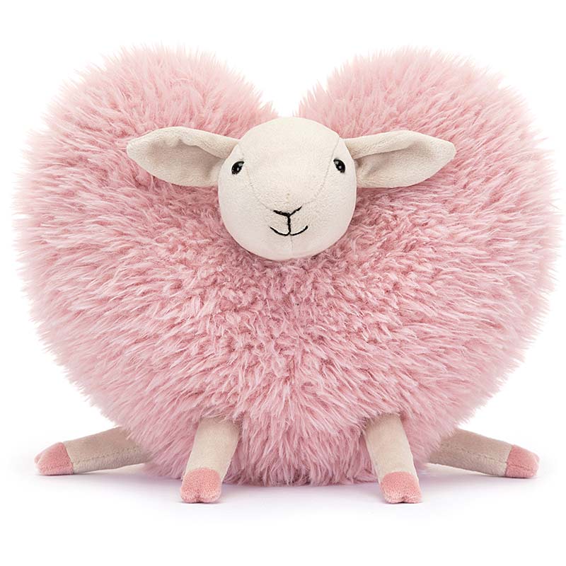 Jellycat Aimee Love Heart Sheep | plushpaws.co.uk