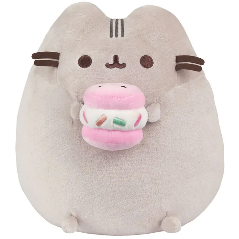 GUND Pusheen - Peluche A Forma Di Panino Gelato Napoletano, Morbido, 24 Cm