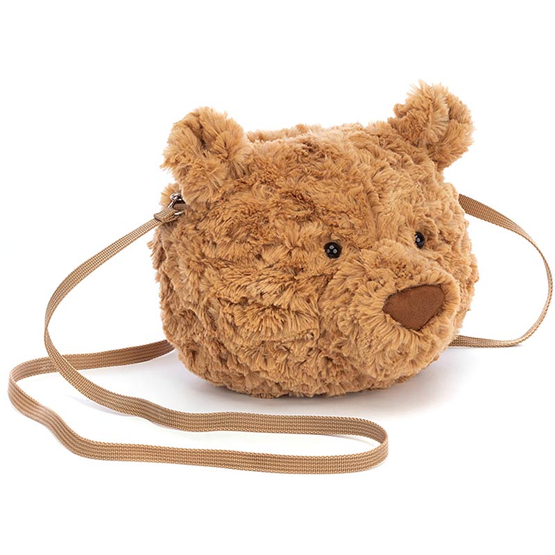 Jellycat Bartholomew Bear Shoulder Bag | plushpaws.co.uk