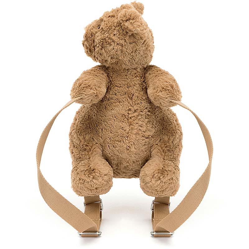 Jellycat Bartholomew Bear Backpack | plushpaws.co.uk