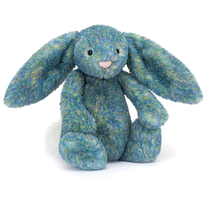 Jellycat Bashful Luxe Azure Bunny | plushpaws.co.uk