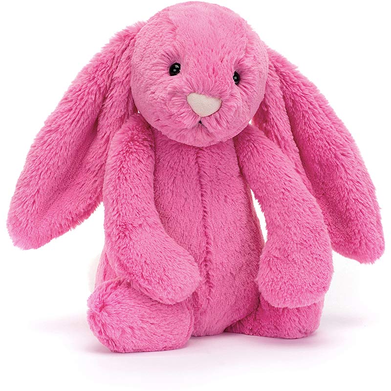 Bashful Hot Pink Bunny