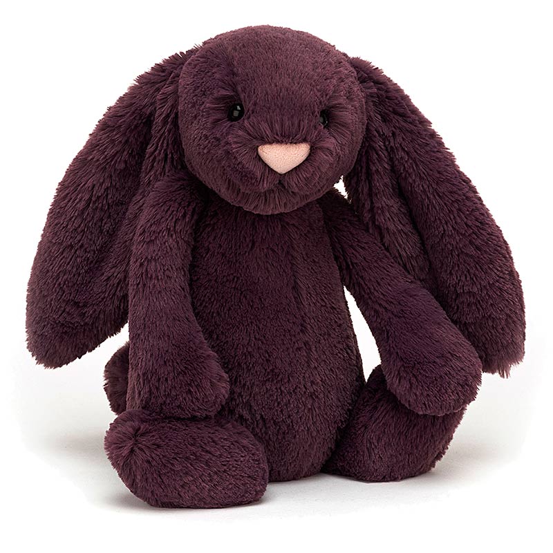 Jellycat Bashful Plum Bunny Plushpaws