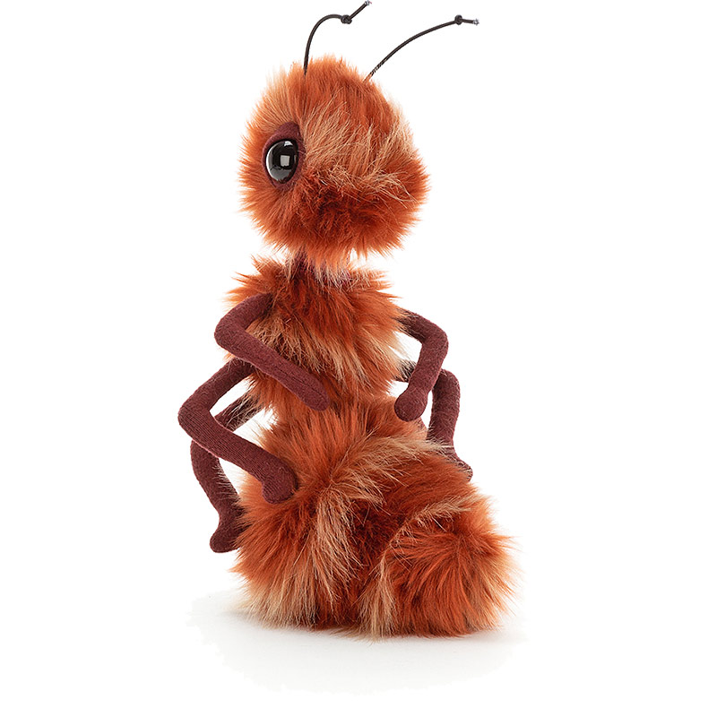Jellycat Bodacious Bug Red Ant Plushpaws co uk