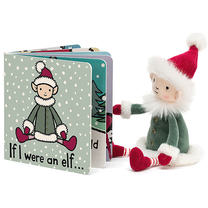 Jellycat If I were an Elf board Book