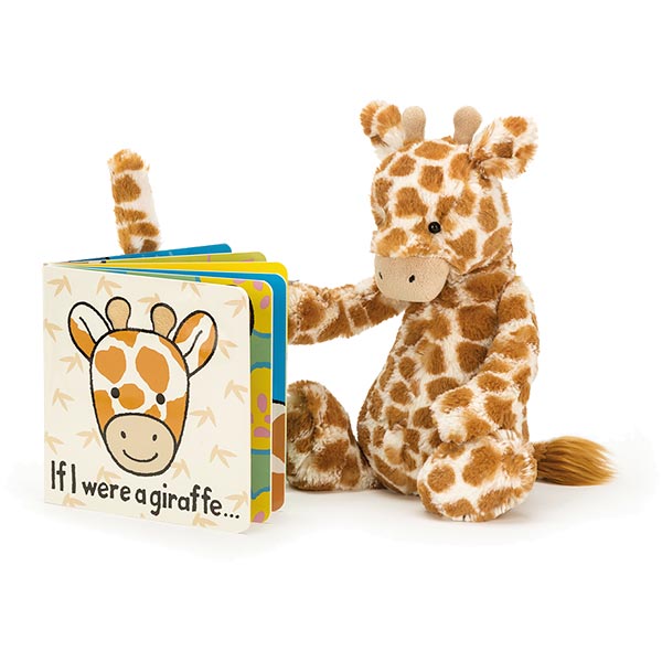 Little Jellycat If I Were A Giraffe Board Book Plushpaws.co.uk