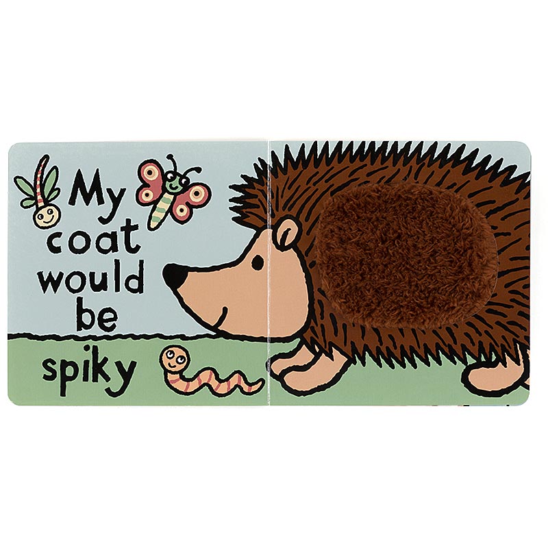 Little Jellycat If I Were A Hedgehog Board Book | Plushpaws
